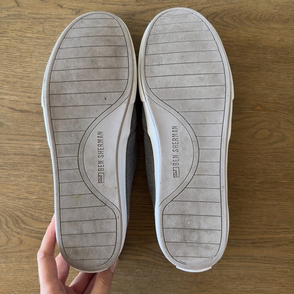 Ben Sherman‎ Men\'s Slip-On Gray Canvas Fabric Loafers-Size US 13 main image 13